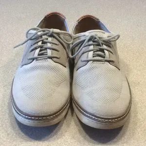Johnson & Murphy Men’s Gray Knit Nubuck Shoe- 9.5 Johnston & Murphy | Shoes | Johnson Murphy Mens Gray Knit  main image 4
